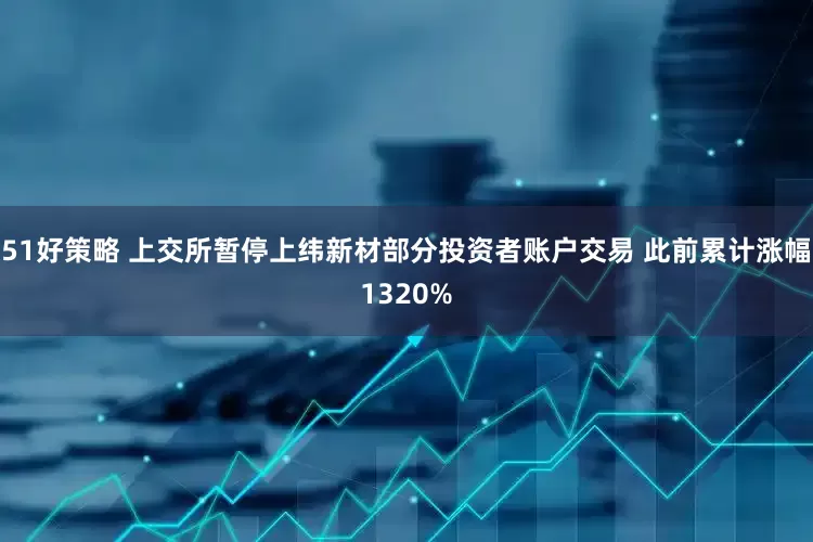 51好策略 上交所暂停上纬新材部分投资者账户交易 此前累计涨幅1320%